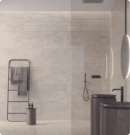 Luxury porcelain tile showroom in West Hollywood - 2
