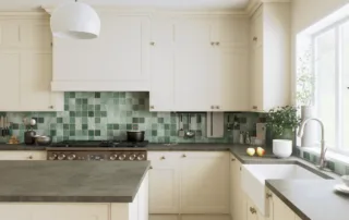 Kitchen with Tile
